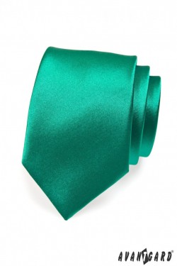 Pánská svatební kravata emerald